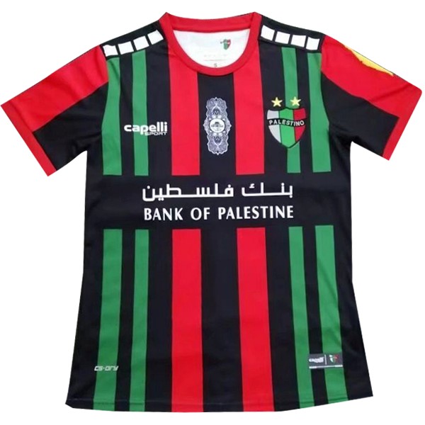 Tailandia Camiseta Palestino 1ª Kit 2019 2020 Negro